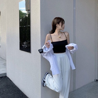 Áo Lót Hai Dây Có Mút Đệm Ngực Thời Trang Mùa Hè Quyến Rũ Cho Nữ