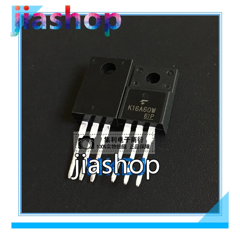 2 chiếc K16A60W TO-220 TK16A60W TO-220F 16A / 600V MOSFET Transistor mới nguyên bản
