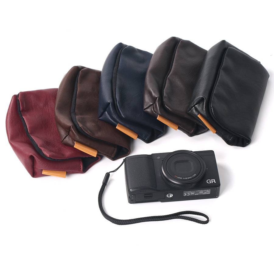 Pu Bao Da Điện Thoại Kiểu camera Cho sony zv-1 zv1 dsc-rx100 rx100 mark vii vi v iv iii ii ii i m7 m6 m4 m3 hx99 hx95 hx90 h50