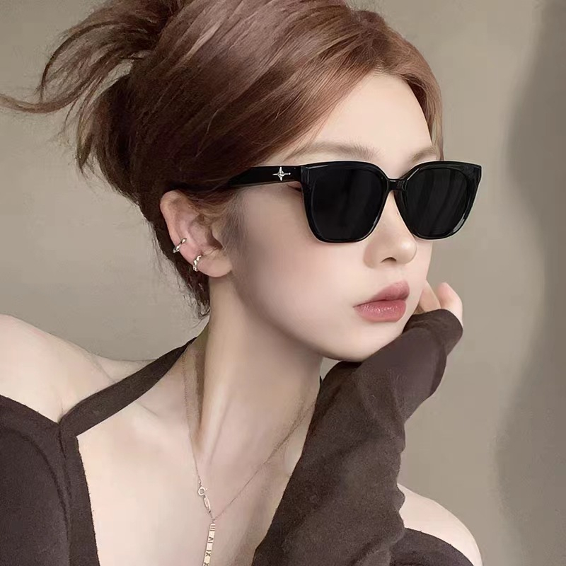 Kính Mát Tròng Vuông Y2K Chống Tia UV Phong Cách Punk Hàn Quốc Thời Trang Cho Nam Và Nữ