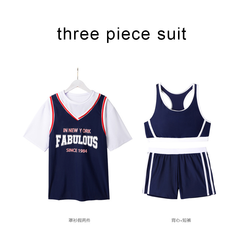 Bộ Đồ Bơi Hai Mảnh Phong Cách Thể Thao Mới 2023 Cho Nữ