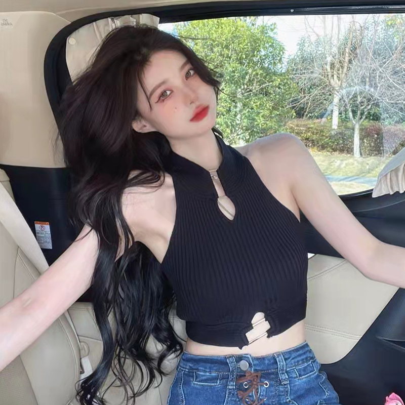 Áo Croptop Sát Nách Phong Cách Đường Phố Thời Trang Xuân Hè CY03