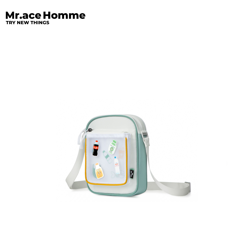 Túi Đeo Chéo Mini Mr. ace Homme EP Kiểu Dáng Dễ Thương Cho Học Sinh