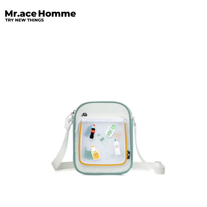 Túi Đeo Chéo Mini Mr. ace Homme EP Kiểu Dáng Dễ Thương Cho Học Sinh