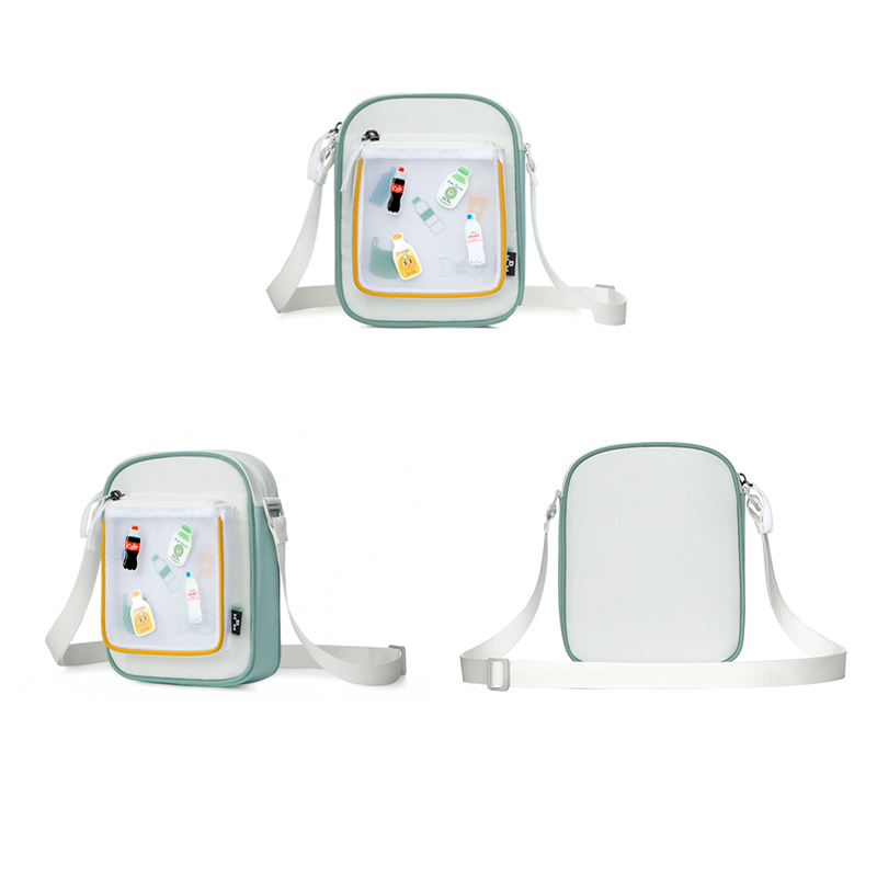 Túi Đeo Chéo Mini Mr. ace Homme EP Kiểu Dáng Dễ Thương Cho Học Sinh