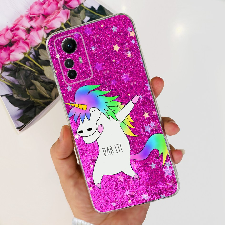 Ốp Điện Thoại Silicon Mềm Hình Hoa Cho Xiaomi Redmi Note 12 4G 2023 Xiami Redmi Note 12S Note12