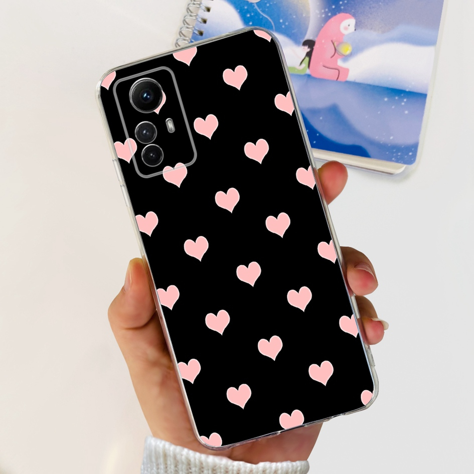 Ốp Điện Thoại Silicon Mềm Hình Hoa Cho Xiaomi Redmi Note 12 4G 2023 Xiami Redmi Note 12S Note12