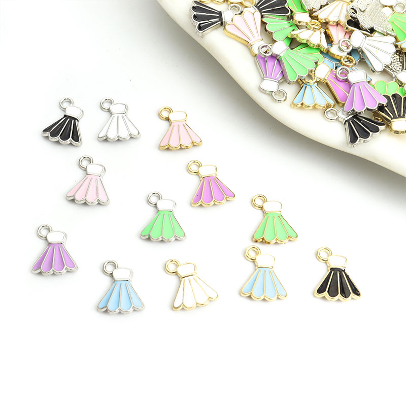 Set 20 Mặt Vòng cổ Tráng Men Hình Quả Cầu Lông Sáng Tạo Cho Nam Nữ