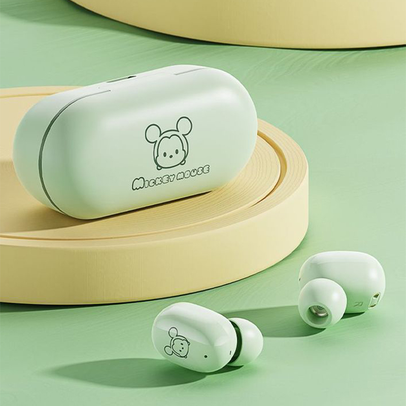 Tai Nghe Bluetooth 5.2 Không Dây Hình Disney TsumTsum Series YP-10 Chất Lượng Cao Chống Thấm Nước