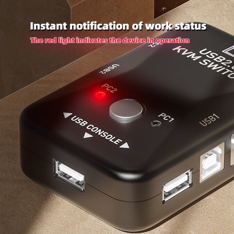 Đồ Chơi Nhân Vật Hoạt Hình VGA KVM | Bộ Chia VGA Sang VGA 1080P HD 2 Trong 1