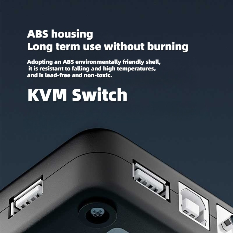 Đồ Chơi Nhân Vật Hoạt Hình VGA KVM | Bộ Chia VGA Sang VGA 1080P HD 2 Trong 1