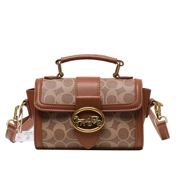 Túi Đeo Chéo Hình Vuông Cỡ Nhỏ Phong Cách retro Pháp Thời Trang Cao Cấp Cho Nữ