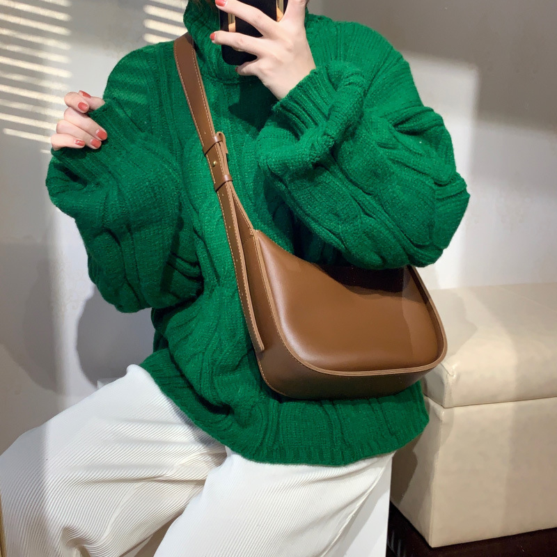 Túi đeo vai IELGY in họa tiết phong cách Hàn Quốc thời trang dành cho nữ