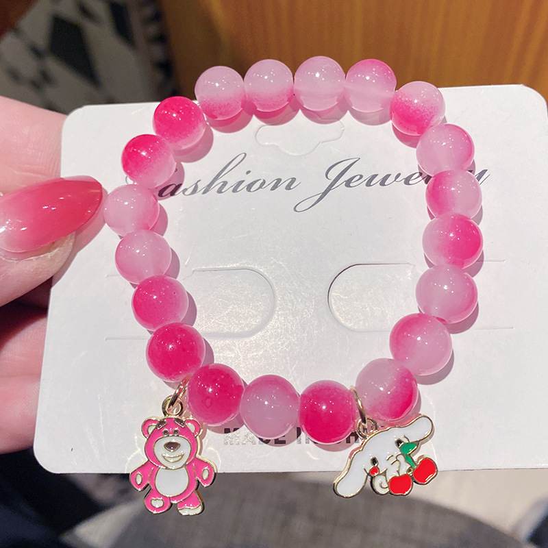 Vòng Đeo Tay Màu gradient Thời Trang Xuân Hè Dành Cho Học Sinh Nữ