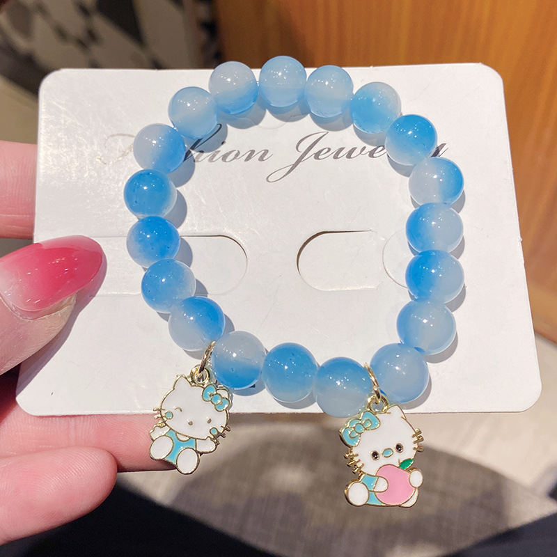 Vòng Đeo Tay Màu gradient Thời Trang Xuân Hè Dành Cho Học Sinh Nữ