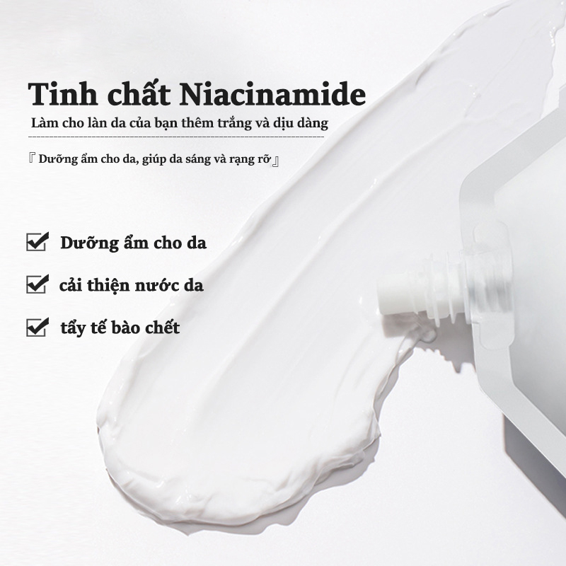 Sữa dưỡng thể Dưỡng trắng da body Niacinamide 300ML Trắng da dưỡng ẩm làm đều màu da lưu hương lâu mềm mịn kem body trắng da