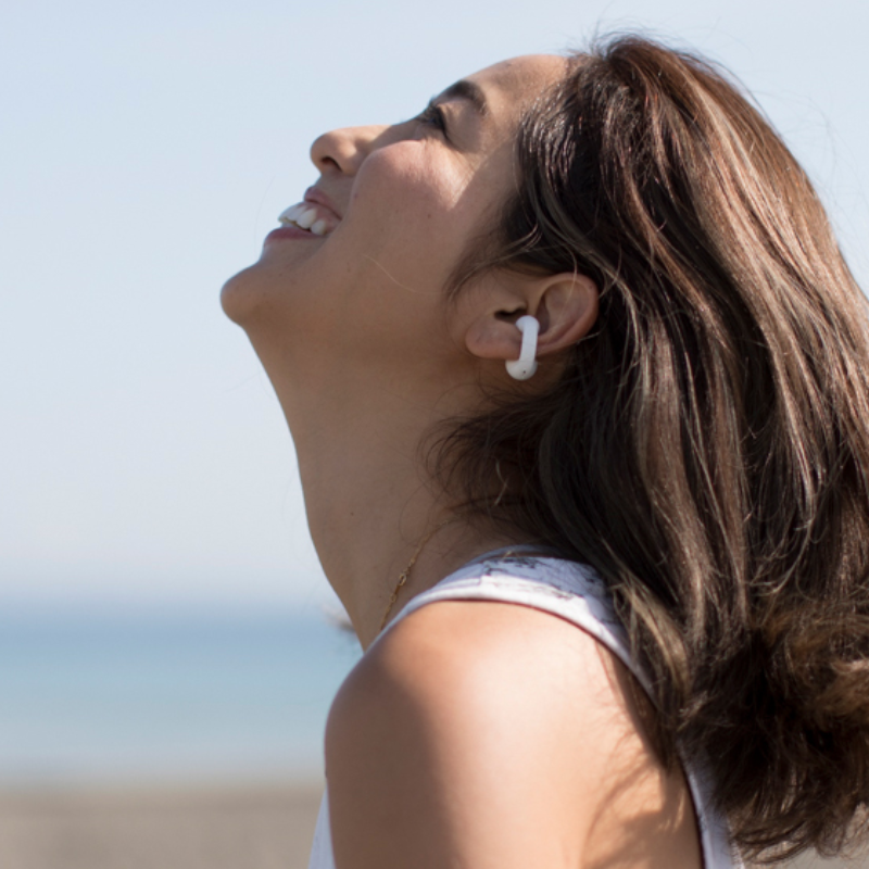 Tai Nghe Bluetooth Không Dây TWS Phong Cách Ambie Mới 2023