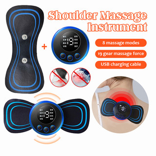 Miếng Dán Massage Giảm Đau Cơ Bắp Hailicare EMS Có Thể Sạc Lại Bằng Cổng USB