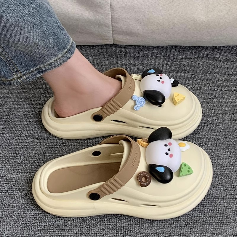 Cattail dép dép nữ dép bánh mì nữ dép bánh mì nữ Chống Trượt 051809