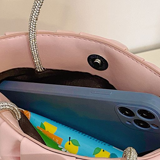 Túi Xách Đeo Vai Hình Đám Mây Đính Đá Thời Trang Dành Cho Nữ