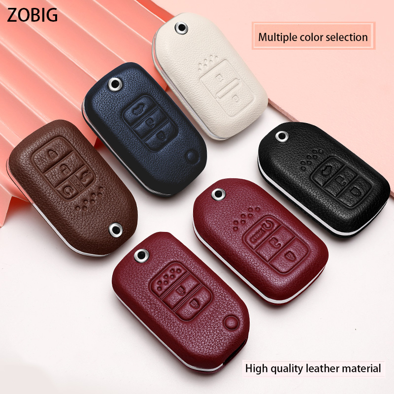 Bao Da Đựng Chìa Khóa Điều Khiển Từ Xa Cho Xe Hơi Honda VEZEL Accord HR-V Fit CRV Odyssey Wind civic city