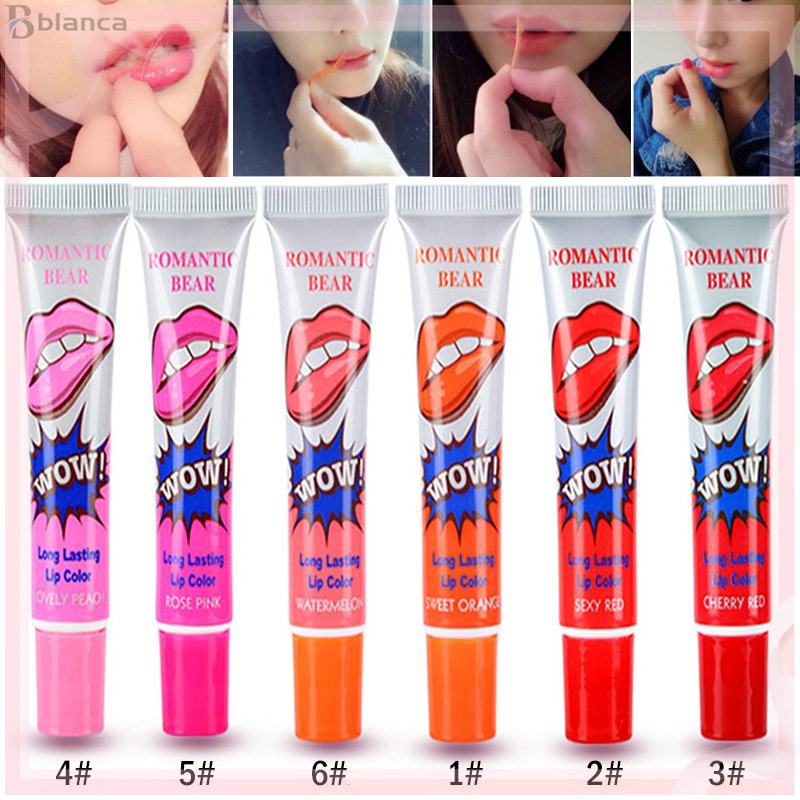 Son Xăm Dạng Lột Kháng Nước Lâu Trôi 6 Màu Lựa Chọn