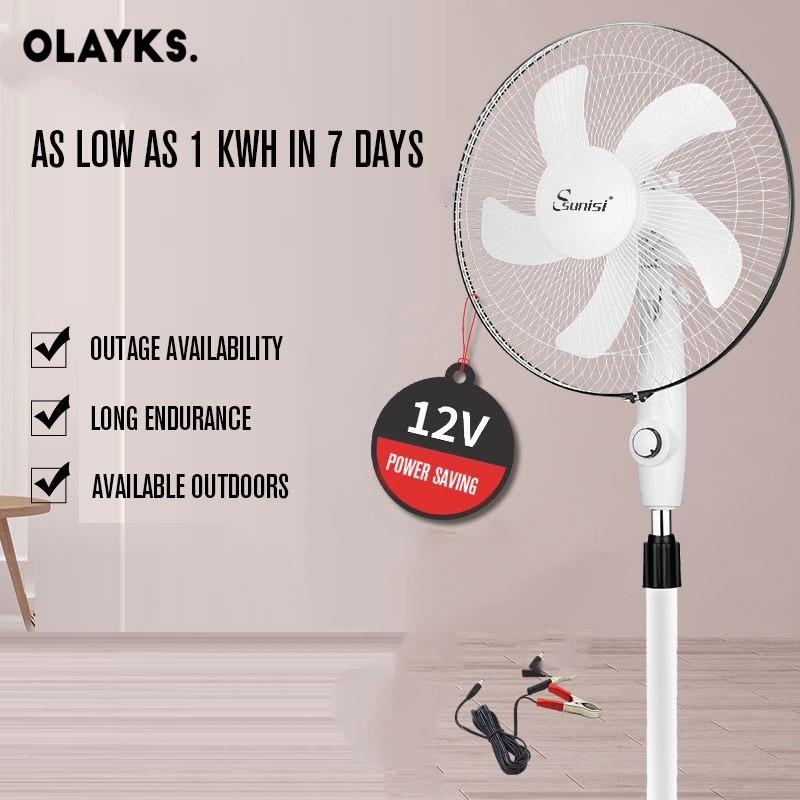 OLAYKS quạt cây đứng Quạt sạc năng lượng mặt trời AC/DC pin lithium AC/DC12V quạt sàn hộ gia đình quạt đứng