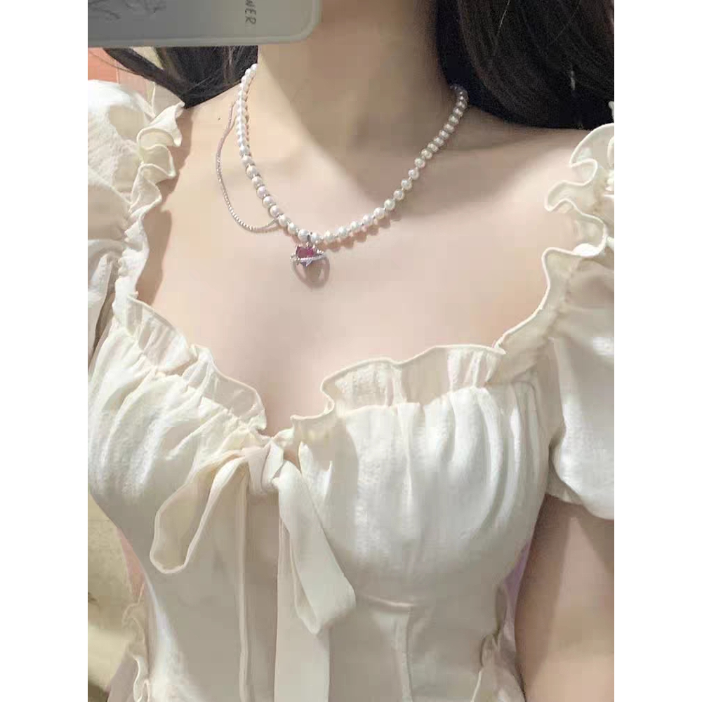 50-100KG BIGSIZE Đầm Công Chúa Mùa Hè Tay Bồng Plus size Lớn 50-100KG Cho Nữ