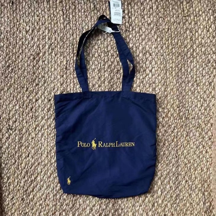 Hàng Có Sẵn- Túi Tote Bằng Vải Bố X PoLo Co-Braned