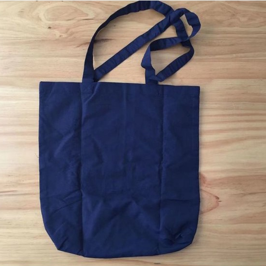 Hàng Có Sẵn- Túi Tote Bằng Vải Bố X PoLo Co-Braned