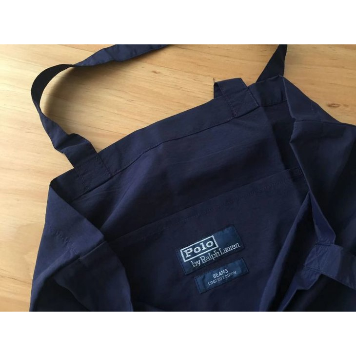 Hàng Có Sẵn- Túi Tote Bằng Vải Bố X PoLo Co-Braned