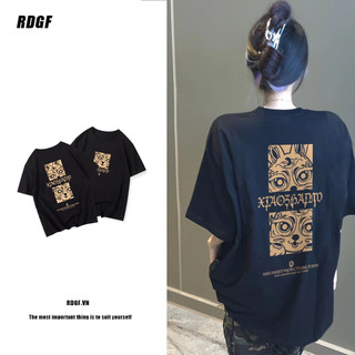 Áo Thun Cotton Tay Ngắn Dáng Rộng Cỡ Lớn Thời Trang Cho Nữ