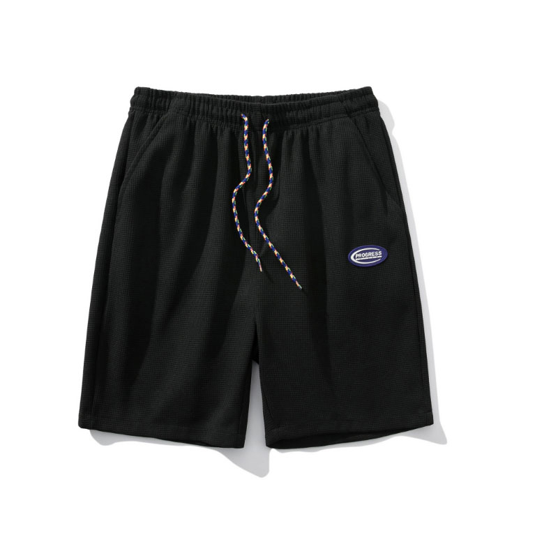 Quần Short Dây Rút Màu Trơn Dáng Rộng Thoáng Khí Phong Cách Hàn Quốc Thời Trang Mùa Hè Mới Cho Nam