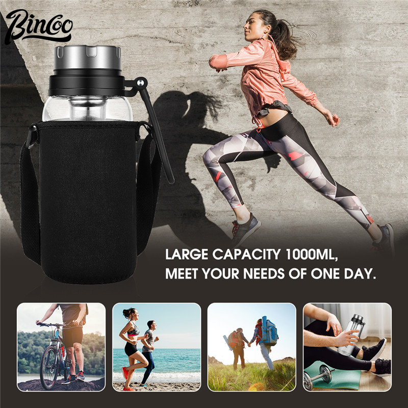 Bình Nước Thể Thao Bằng Thép Không Gỉ 1500ML