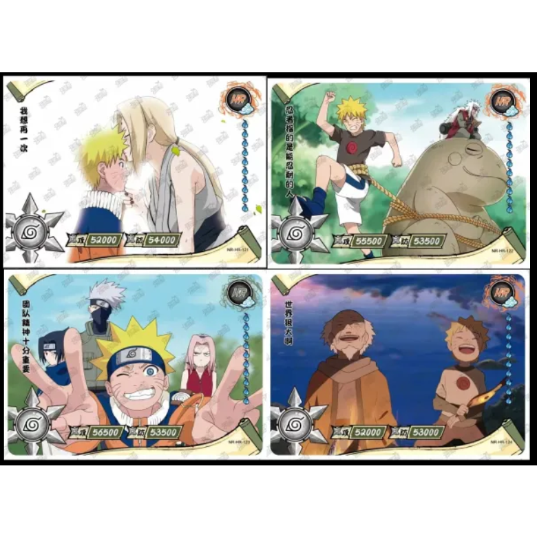 Bộ Sưu Tập Thẻ Bài Naruto 3D Độc Đáo