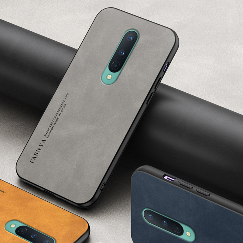 Ốp Điện Thoại Da Cừu Chống Sốc Cho OnePlus 5 5T 6 6T 1 + 7 Pro 7T