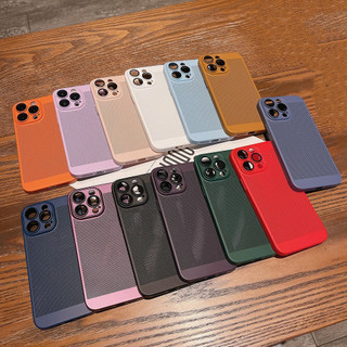 Ốp Điện Thoại Cứng Mặt Kính Tản Nhiệt Bảo Vệ Camera Cho iPhone 14 Pro Max 14 Plus