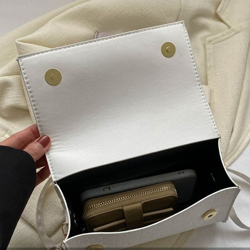 Túi Đeo Chéo Hình Vuông Nhỏ Đơn Giản Thời Trang Phong Cách Mới Phổ Biến Cho Nữ