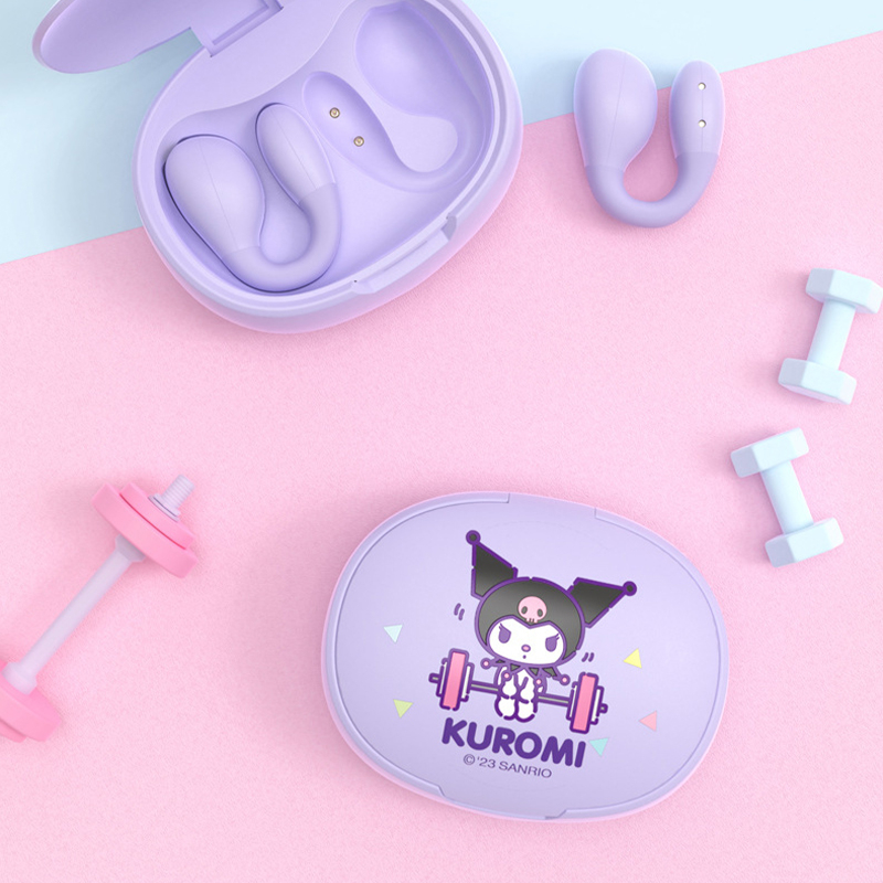 Tai Nghe Bluetooth Không Dây 2023 New Sanrio JS-0168 Kuromi HelloKitty Cinnamoroll Pochacco Âm Thanh Siêu Dài Chất Lượng Cao
