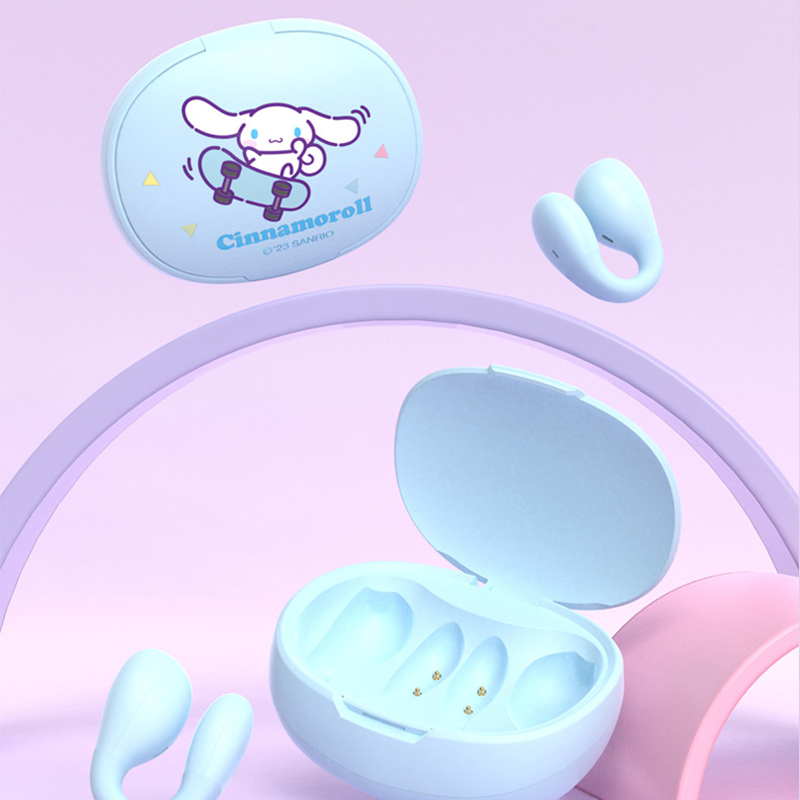 Tai Nghe Bluetooth Không Dây 2023 New Sanrio JS-0168 Kuromi HelloKitty Cinnamoroll Pochacco Âm Thanh Siêu Dài Chất Lượng Cao