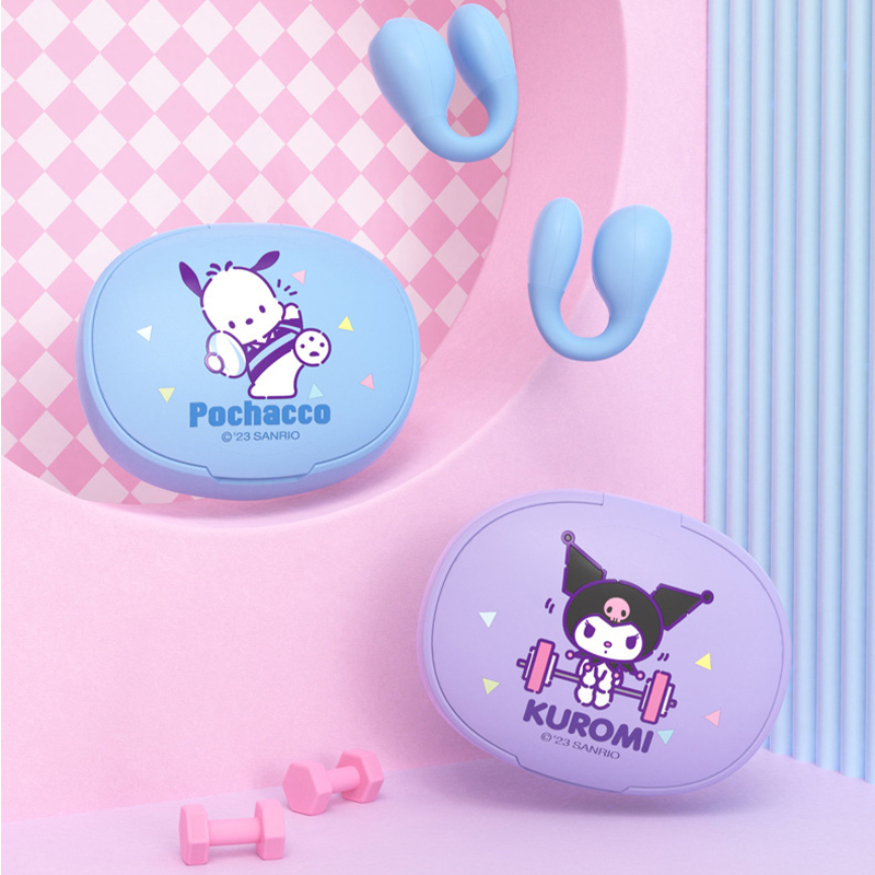 Tai Nghe Bluetooth Không Dây 2023 New Sanrio JS-0168 Kuromi HelloKitty Cinnamoroll Pochacco Âm Thanh Siêu Dài Chất Lượng Cao