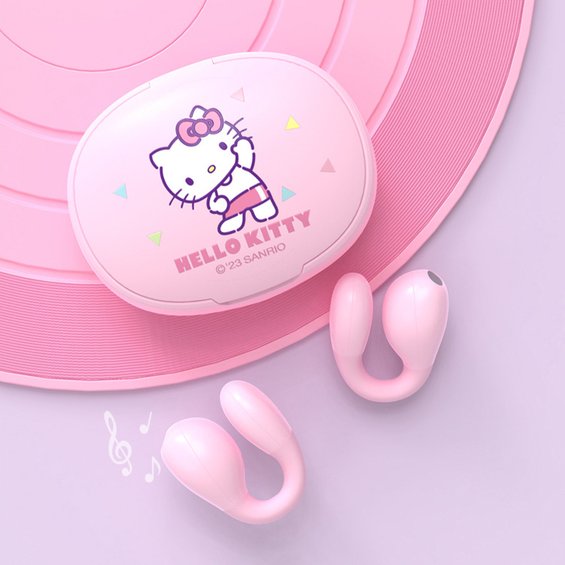 Tai Nghe Bluetooth Không Dây 2023 New Sanrio JS-0168 Kuromi HelloKitty Cinnamoroll Pochacco Âm Thanh Siêu Dài Chất Lượng Cao