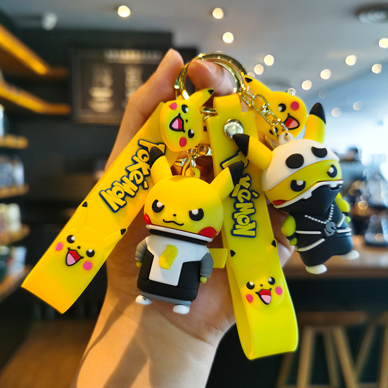 Móc Khóa Hình Pikachu Ninja Dễ Thương