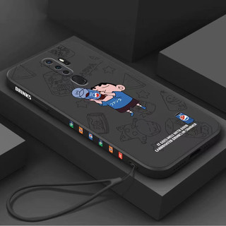 ốp lưng Redmi Note 12S 4G Note 12 Pro 4G Note 12 Pro 5G Note12 4G Note 12 5G Note12 Turbo Vỏ điện thoại di động cạnh thẳng 90 ° Crayon Shinchan Silicone