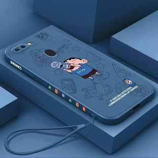 ốp lưng Redmi Note 12S 4G Note 12 Pro 4G Note 12 Pro 5G Note12 4G Note 12 5G Note12 Turbo Vỏ điện thoại di động cạnh thẳng 90 ° Crayon Shinchan Silicone