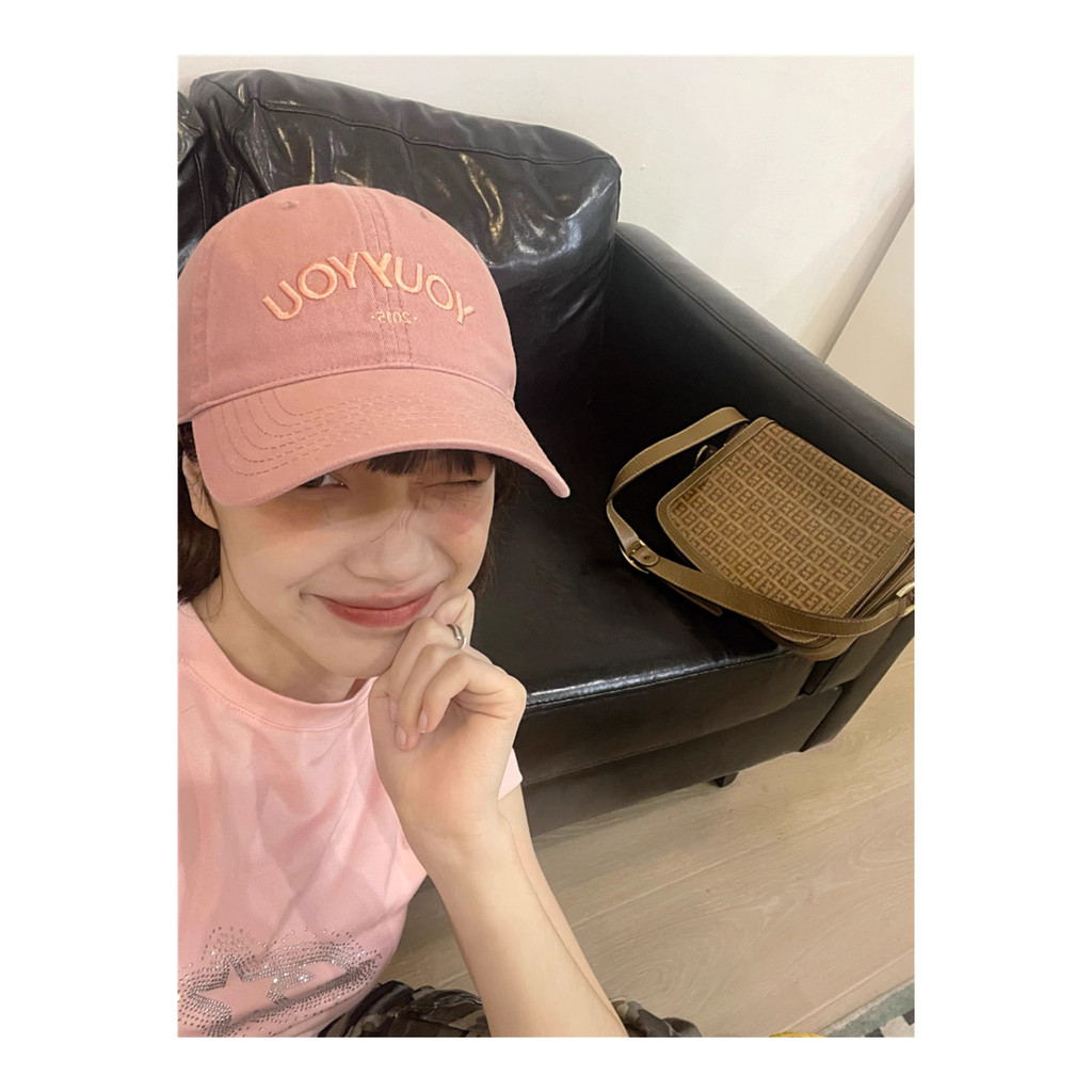 Mũ Lưỡi Trai Thêu Chữ Phong Cách Hàn Quốc Thời Trang Cho Cặp Đôi