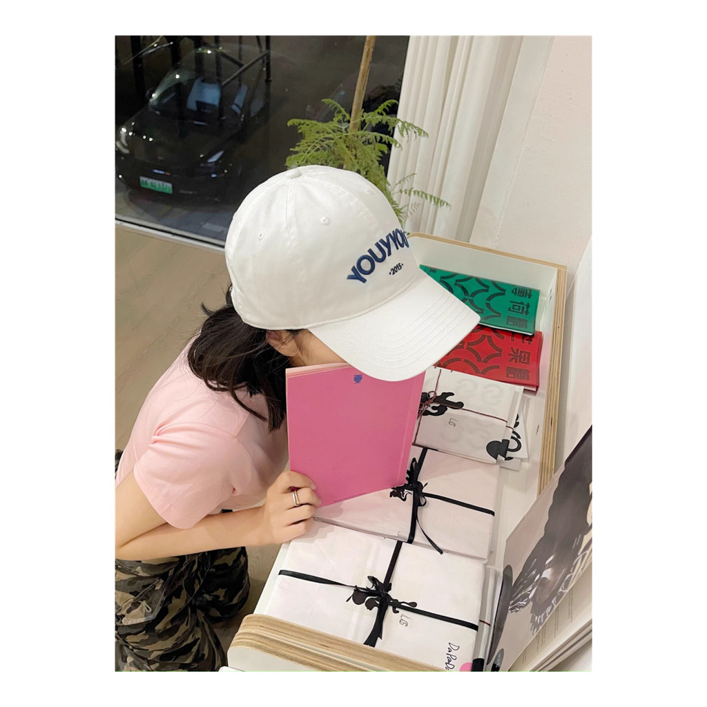 Mũ Lưỡi Trai Thêu Chữ Phong Cách Hàn Quốc Thời Trang Cho Cặp Đôi