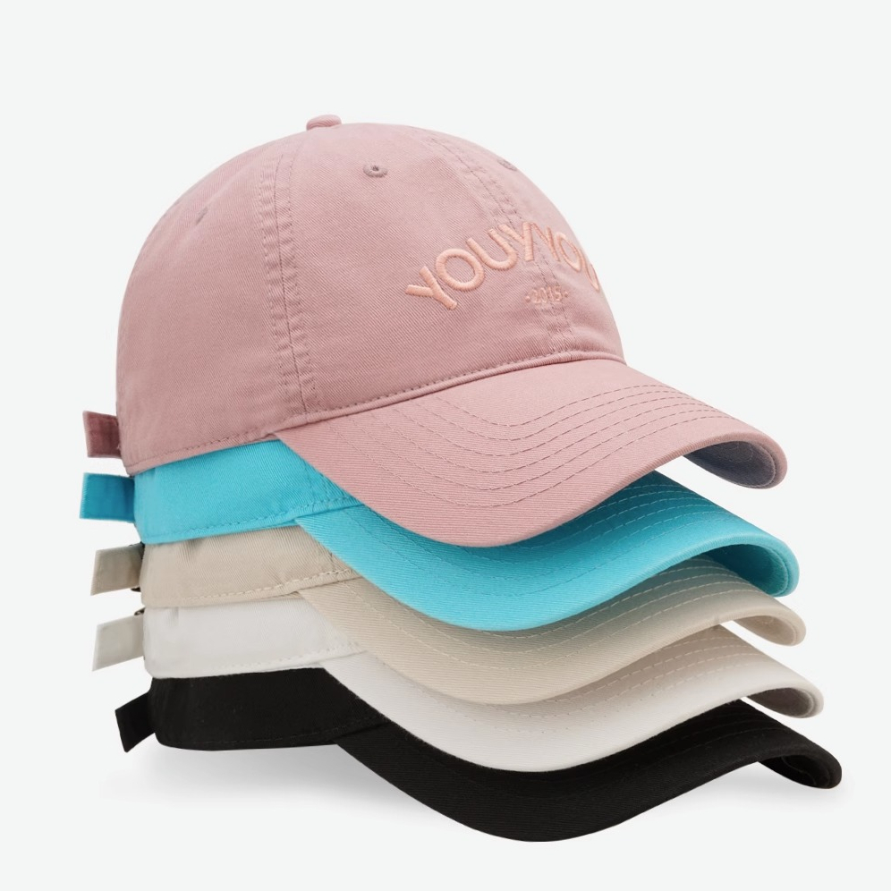 Mũ Lưỡi Trai Thêu Chữ Phong Cách Hàn Quốc Thời Trang Cho Cặp Đôi