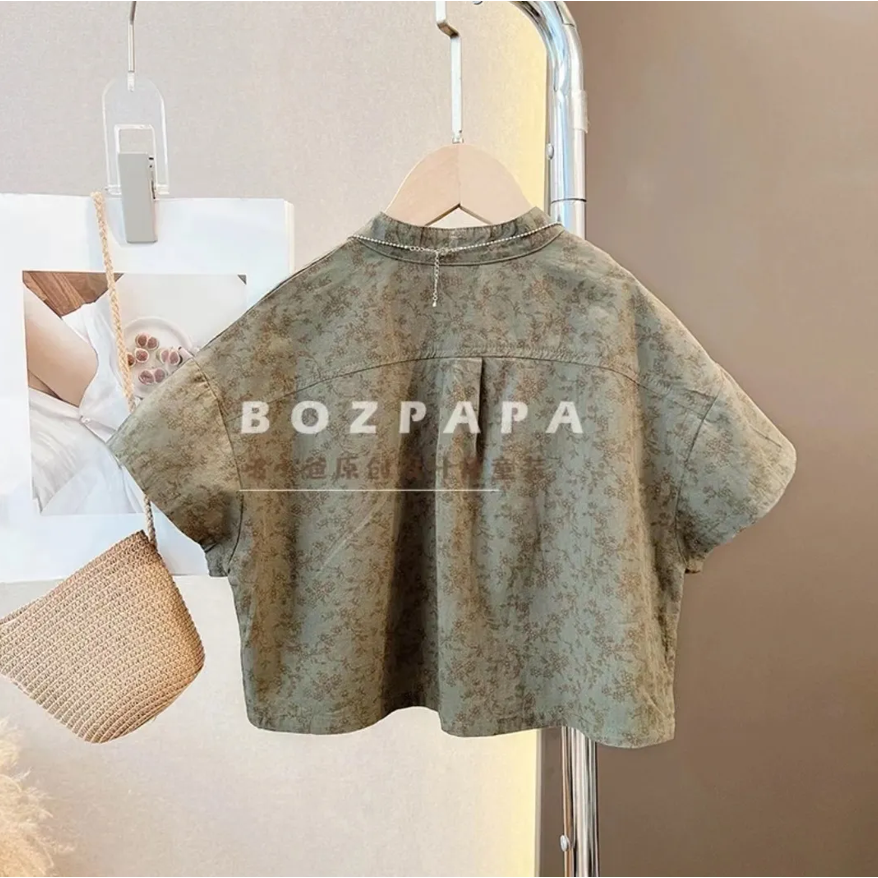 Bộ Áo Sơ Mi Tay Dài Thắt Cà Vạt + Quần Dài Phong Cách Mới Dành Cho Bé Trai