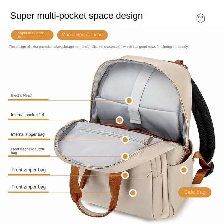 Ba Lô Đựng Laptop 14-15.6inch Thời Trang Dành Cho Nữ